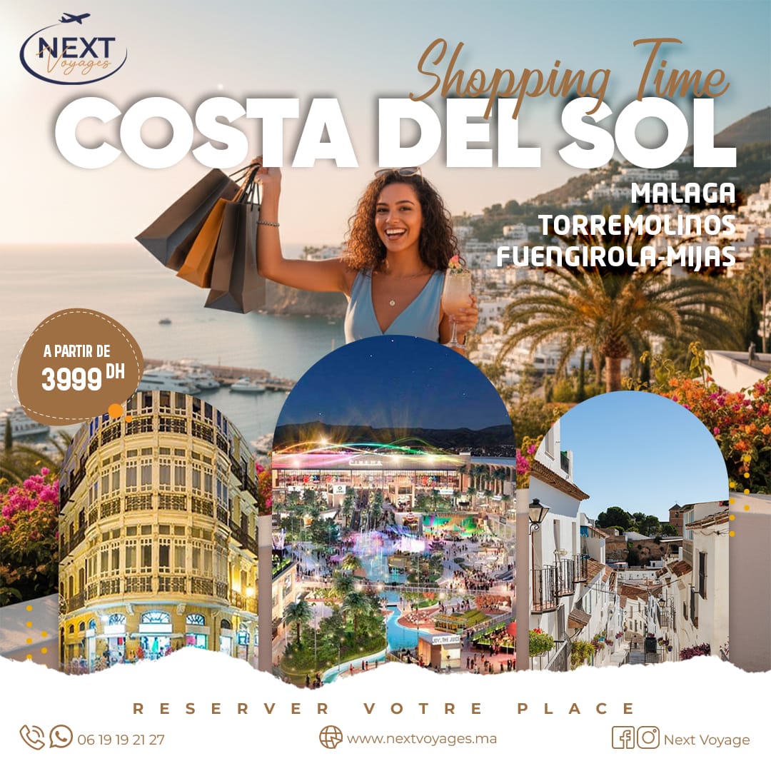 COSTA DEL SOL -MALAGA -TORREMOLINOS-FUENGIROLA- MIJAS (4J/3N)