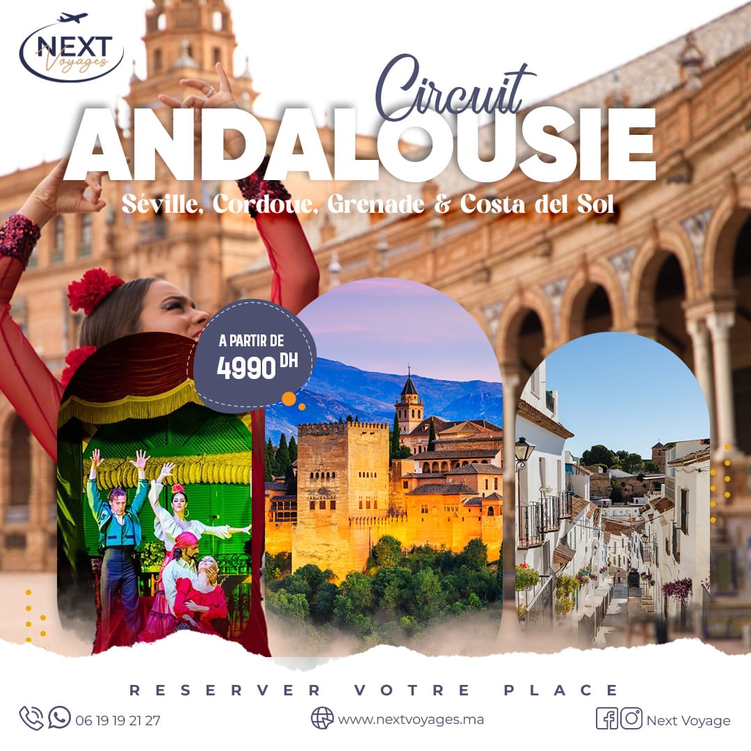 Circuit Espagne – Séville, Cordoue, Grenade & Costa del Sol (5J/4N)