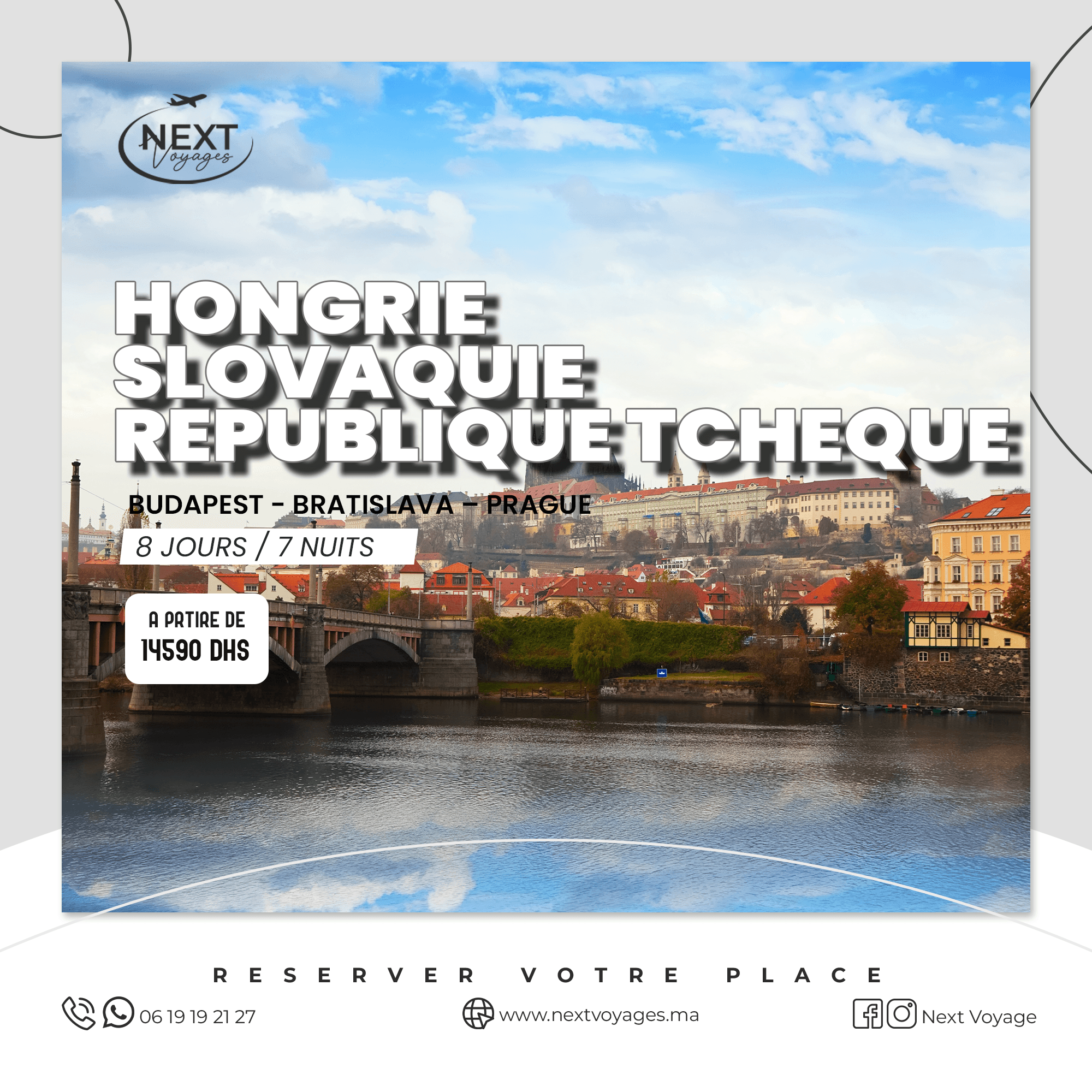 HONGRIE - SLOVAQUIE - REPUBLIQUE TCHEQUE