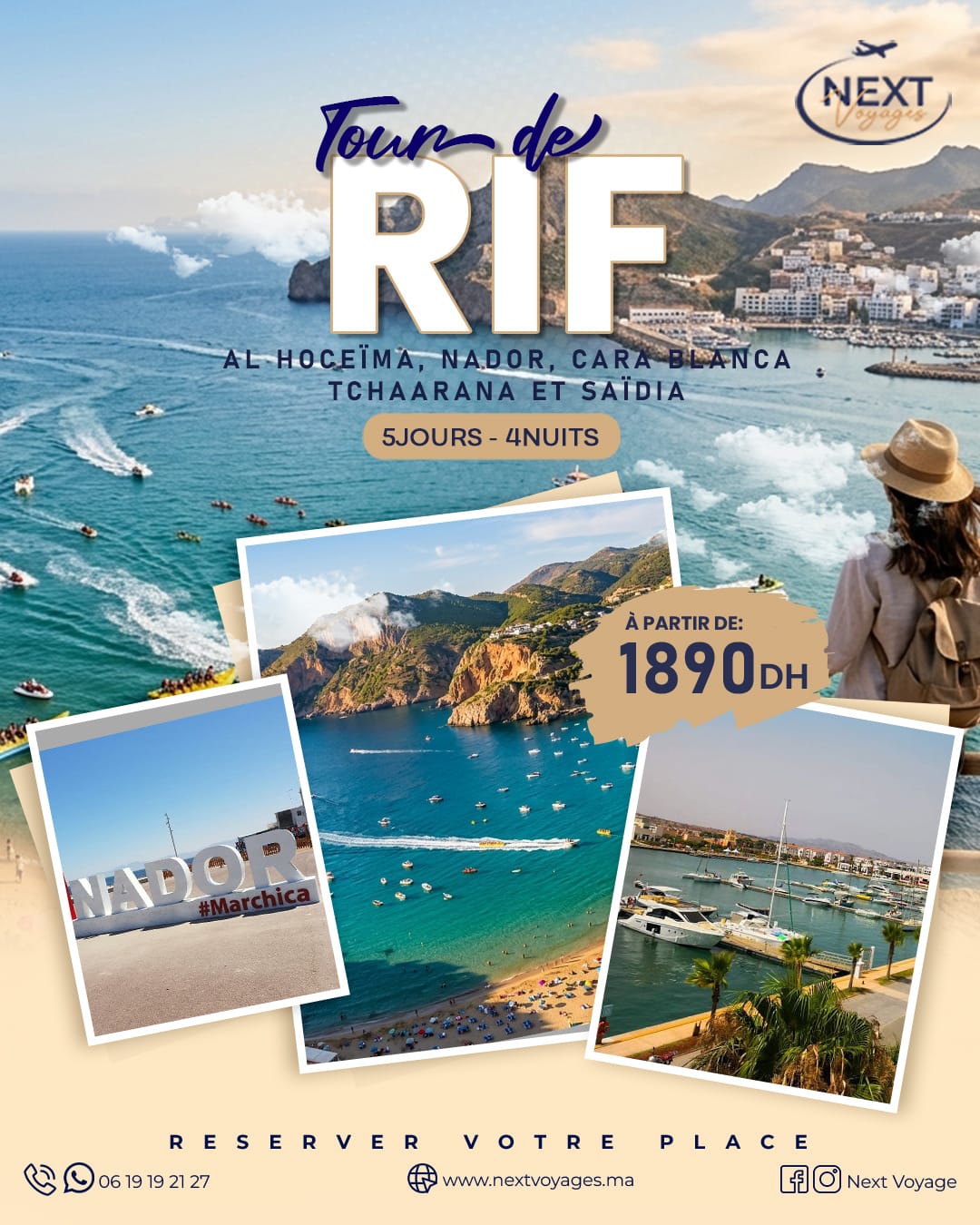 Circuit du Rif 🚤 – Voyage organisé Al Hoceïma, Nador & Saïdia